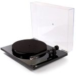 Rega Planar 1 Plus 黑膠唱盤 (內置動磁 MM 唱放) (黑色)